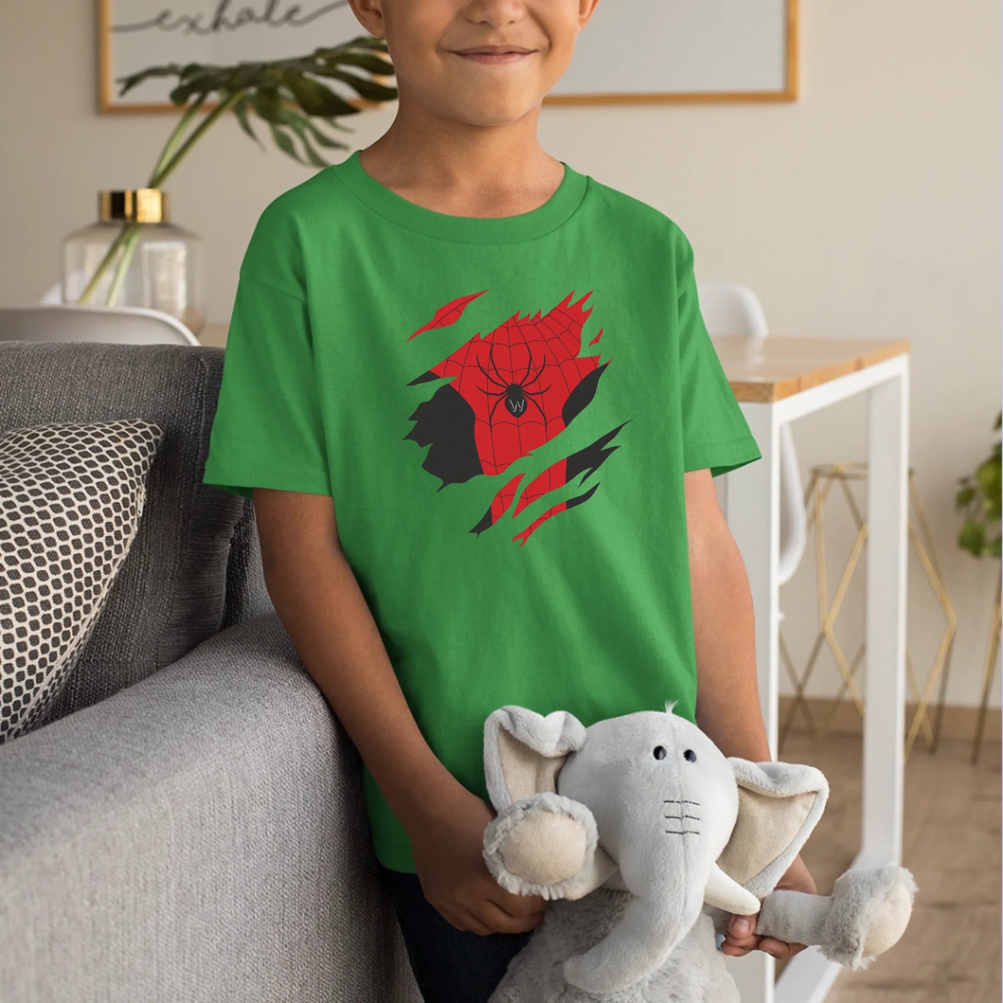 ребенок лесной зеленый