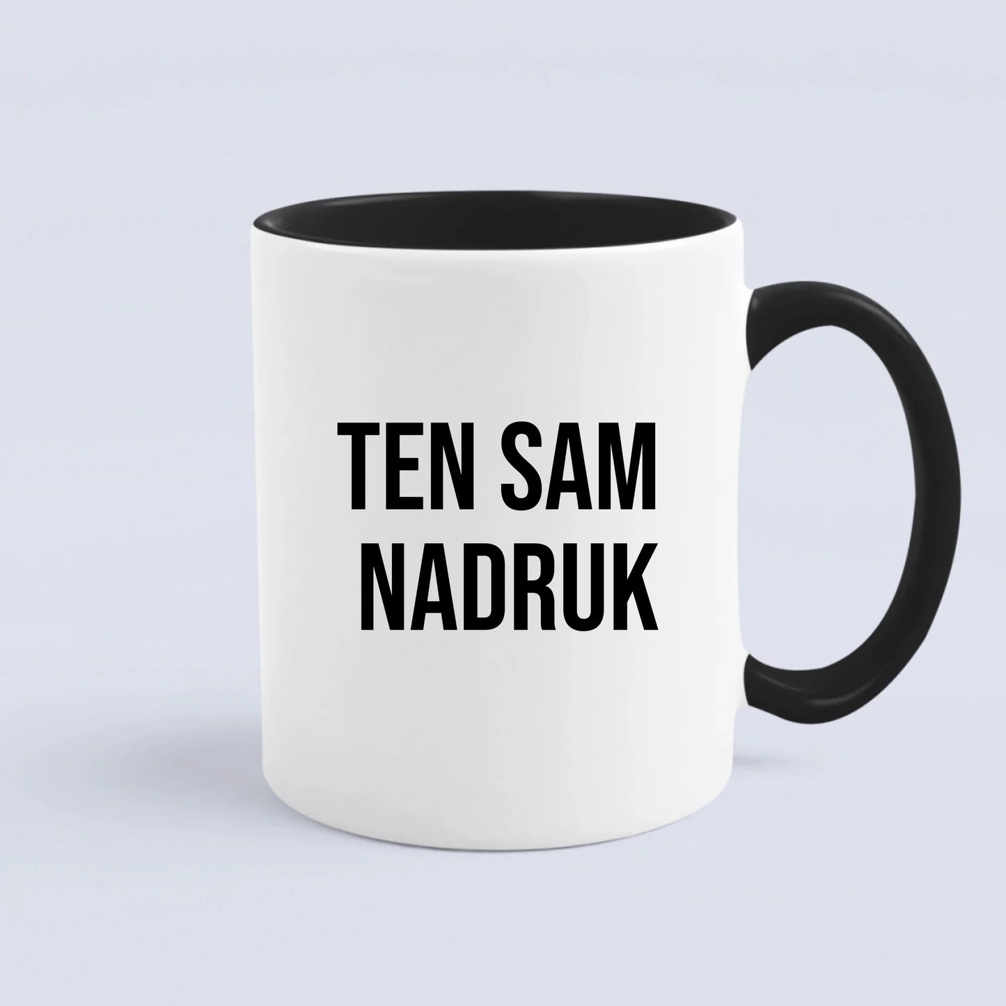 Kubek z takim samym nadrukiem