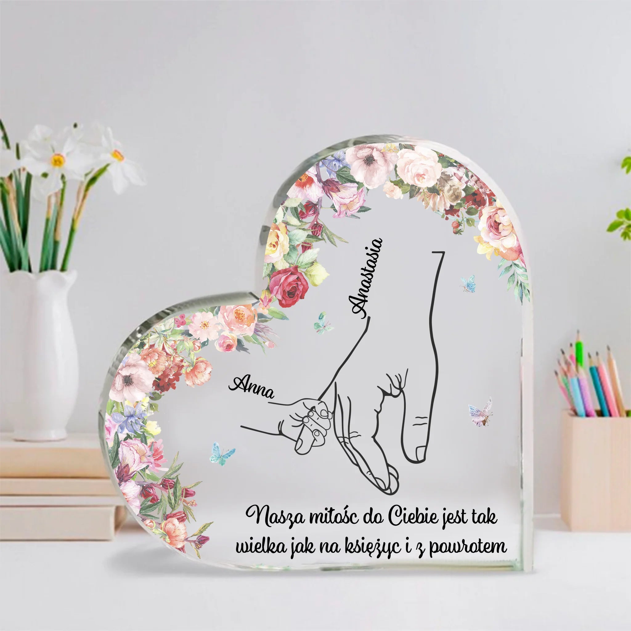 Nasza miłośc do Ciebie jest tak wielka jak na księżyc i z powrotem