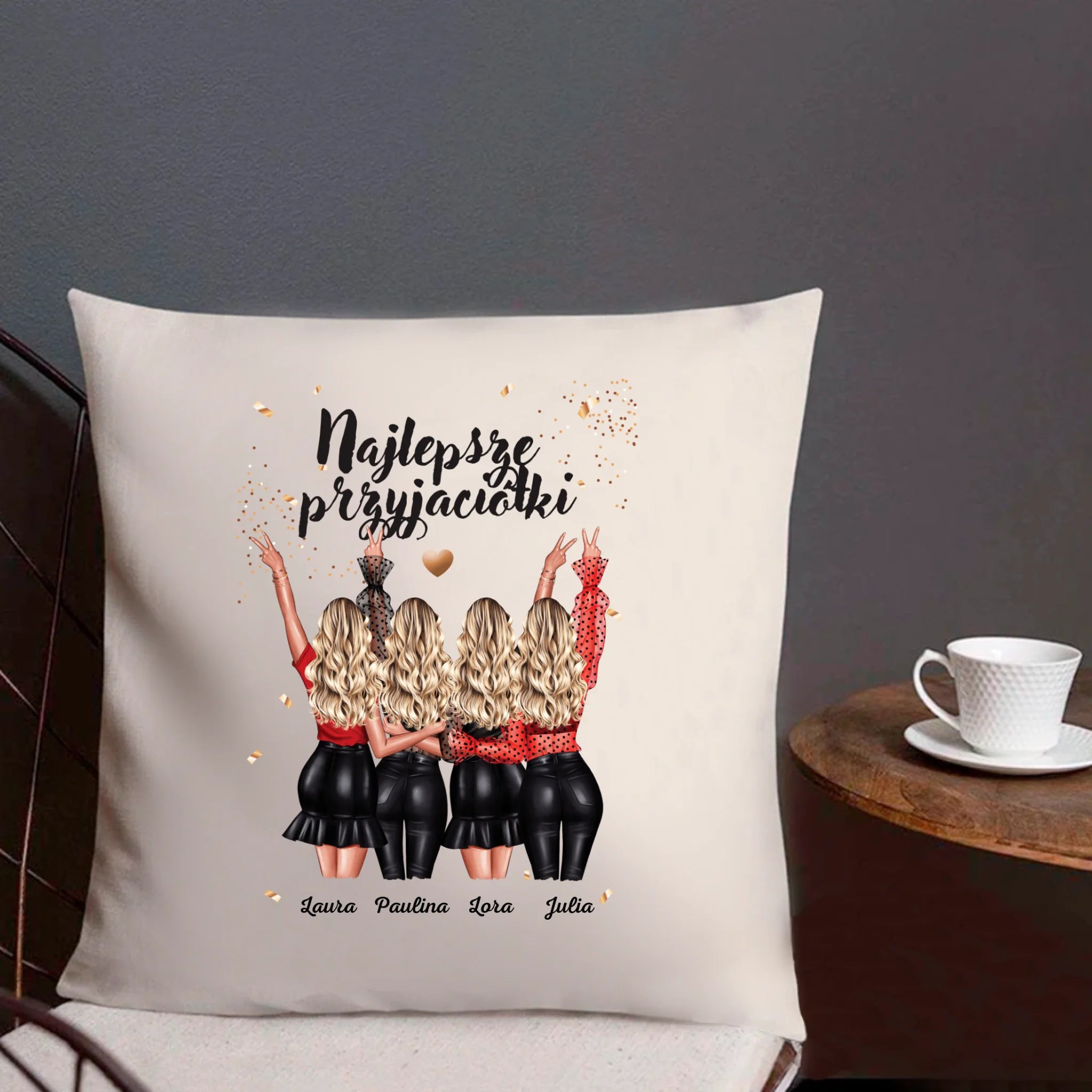 Koszulka z napisem "Najlepsze przyjaciółki"