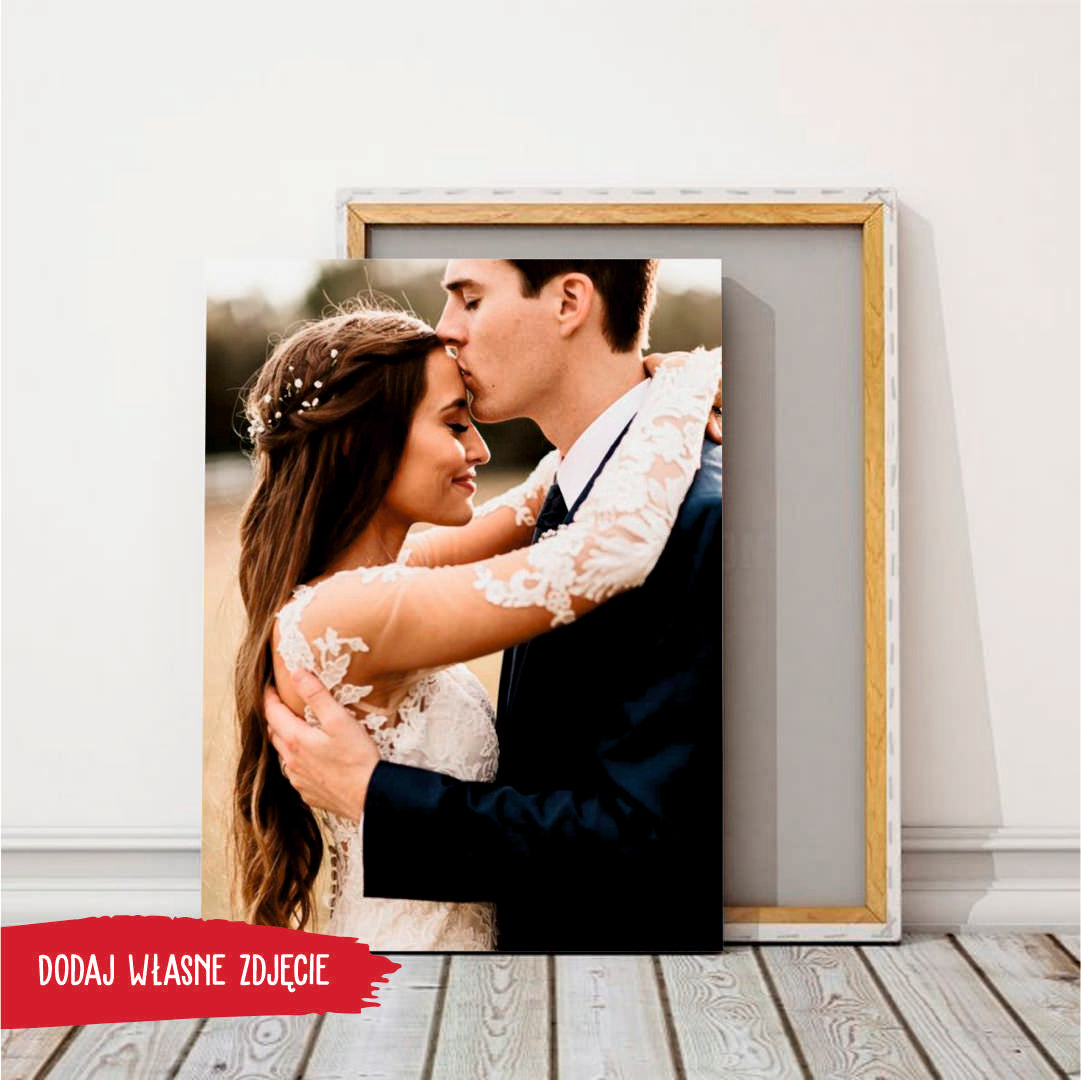 Para młoda - druk na płótnie -  prezent na rocznicę, Walentynki