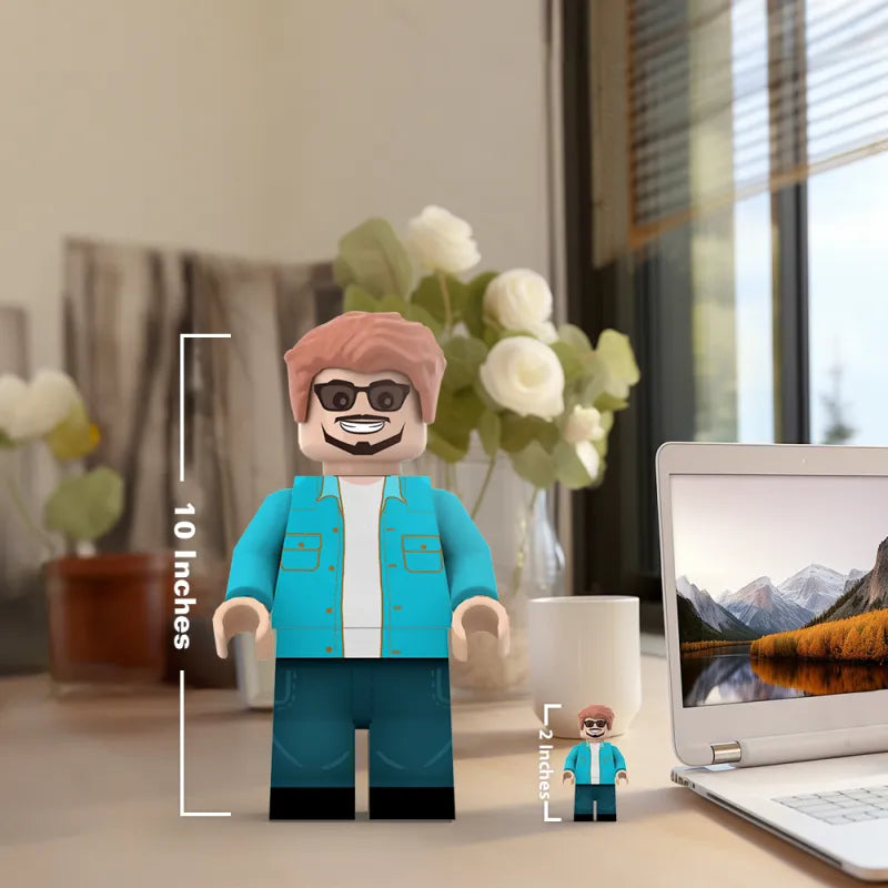 Personalizowana figurka 3D dla niego - stwórz własną mini figurkę z zdjęcia