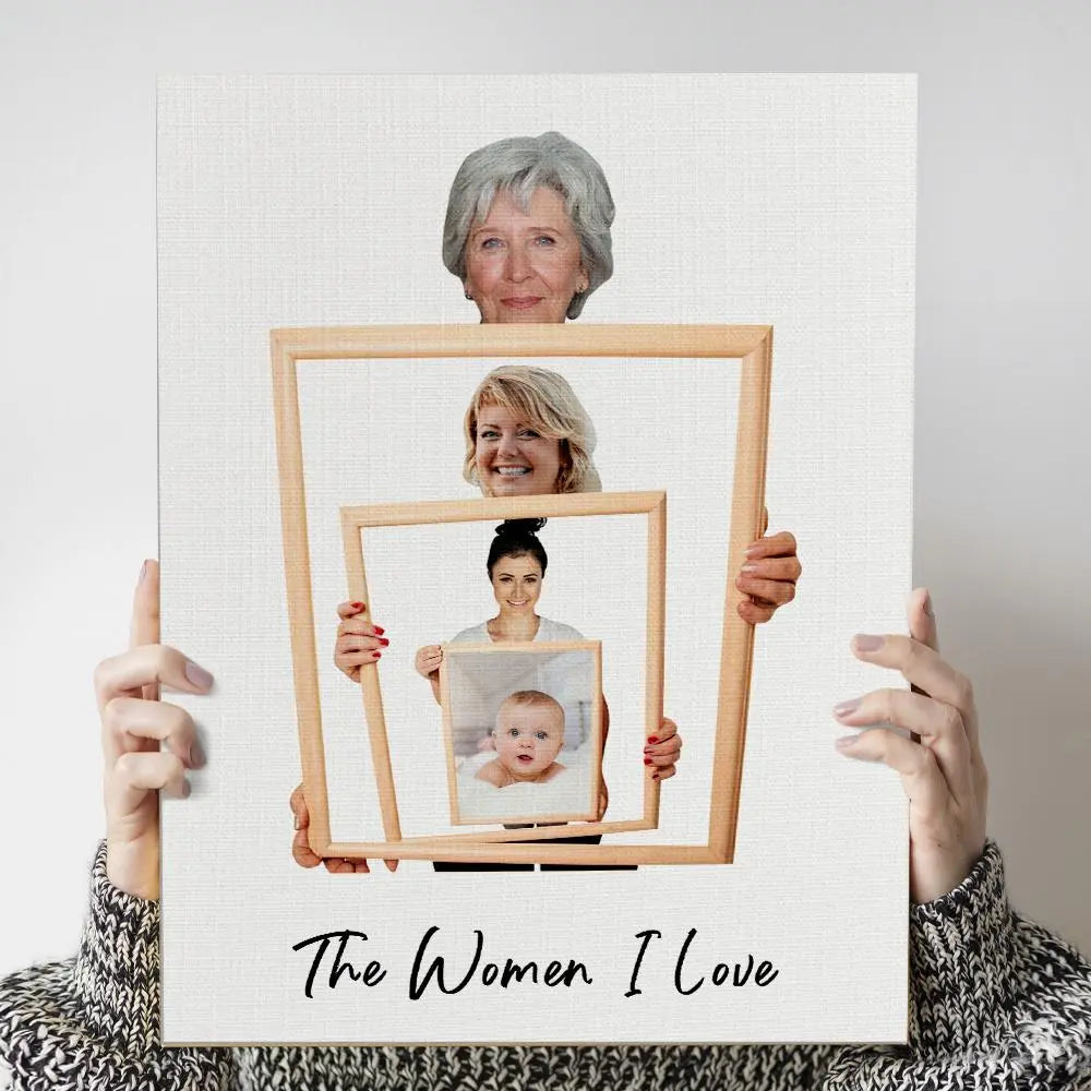 Obraz na płótnie dla babci na Dzień Babci - prezent dla babci