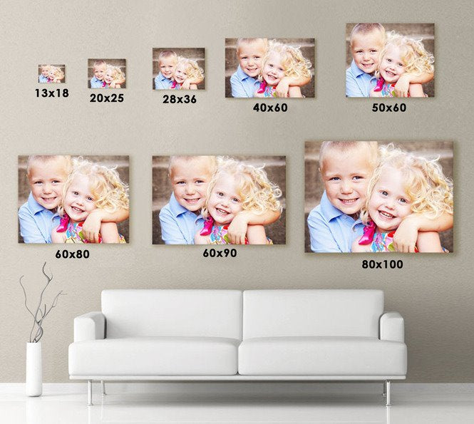 Wspólne zdjęcie - druk na płótnie -  prezent ukochanej osobie