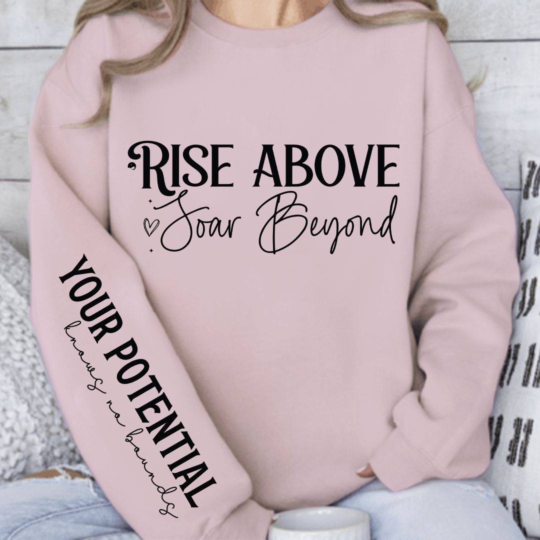 Bluza Unisex Rise above soar beyond