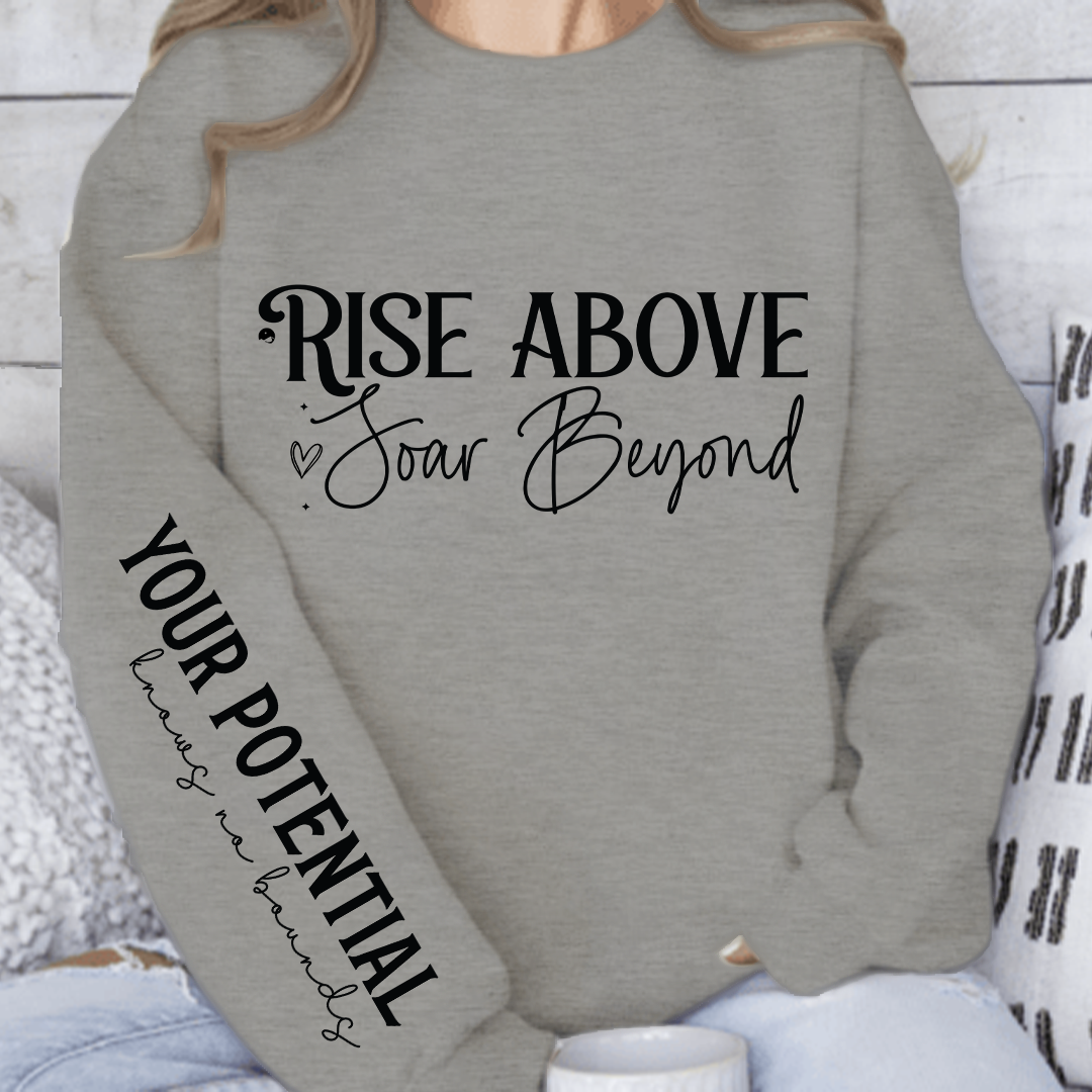 Bluza Unisex Rise above soar beyond