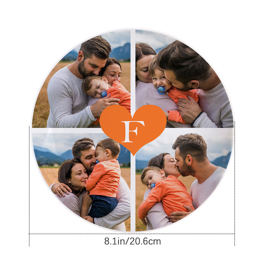 Talerz dekoracyjny na Dzień Babci i Dziadka, prezent dla dziadków