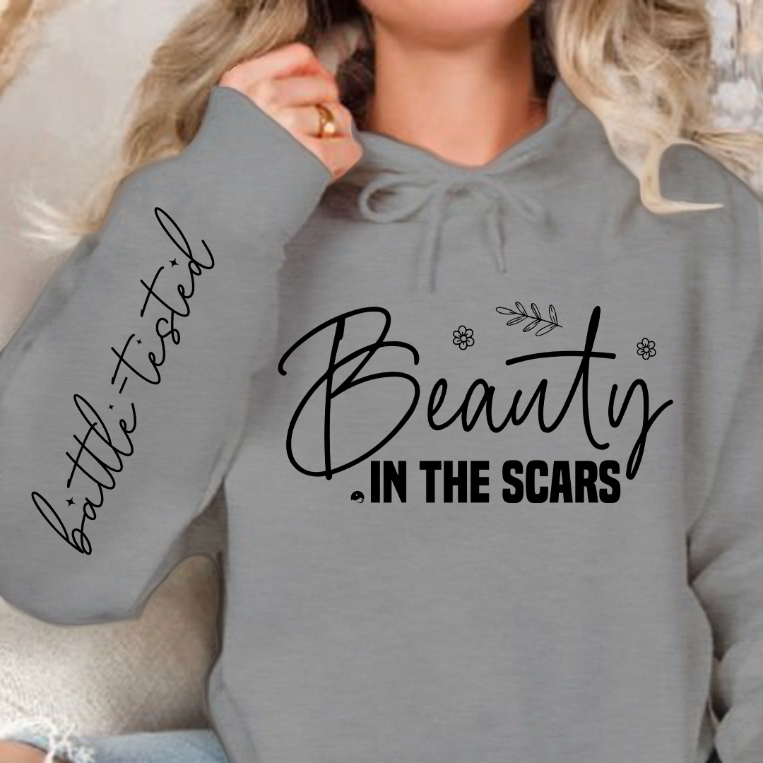 Bluza z kapturem Beauty in the scars