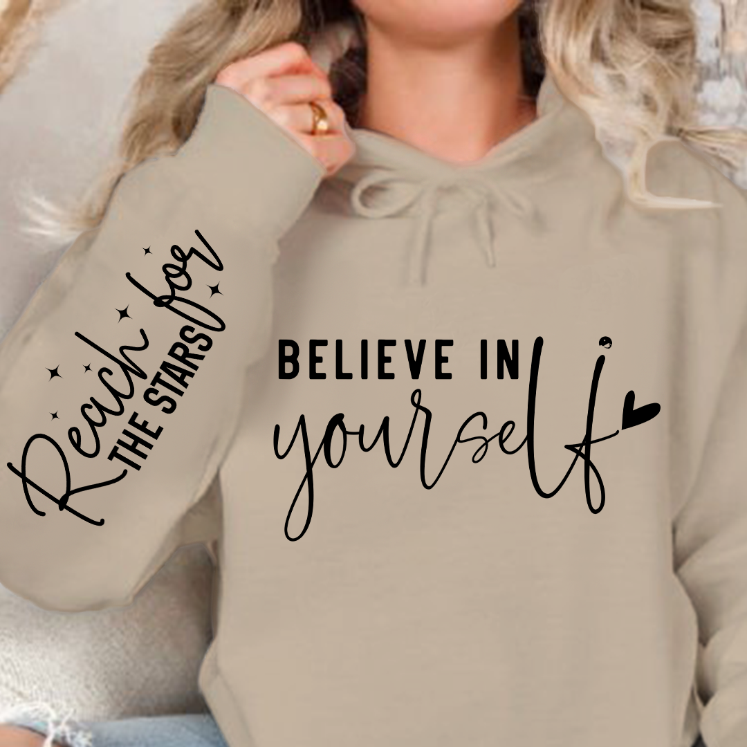 Bluza z kapturem Believe In Yourself