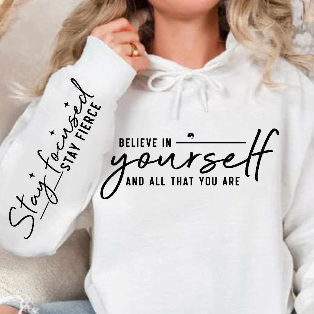 Bluza z kapturem Believe in yourself