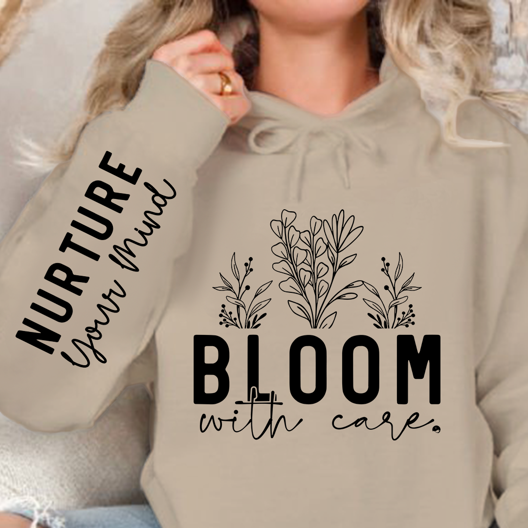 Bluza z kapturem Bloom With Care