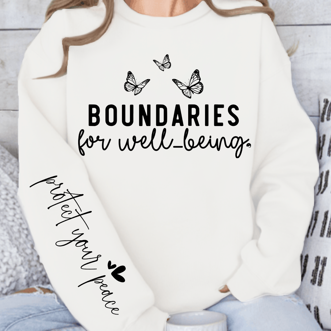 Bluza Z Kapturem Boundaries For Well-being