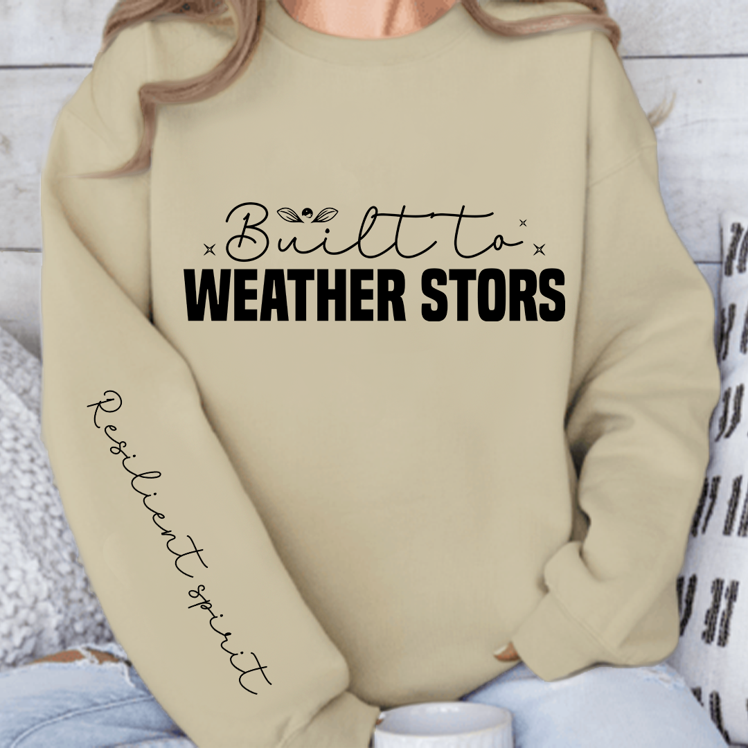 Bluza Unisex Built to weather stors