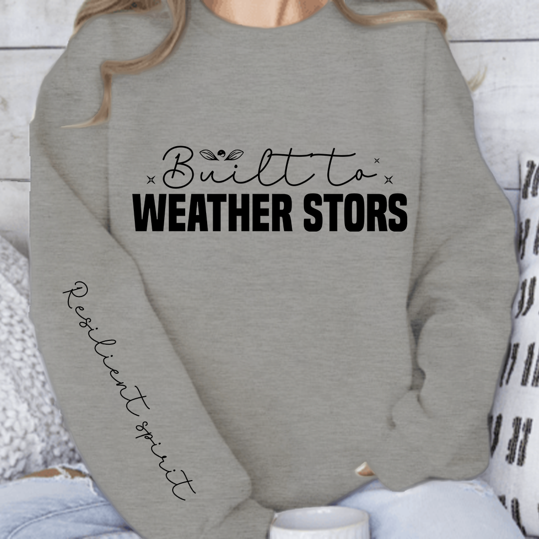 Bluza Unisex Built to weather stors