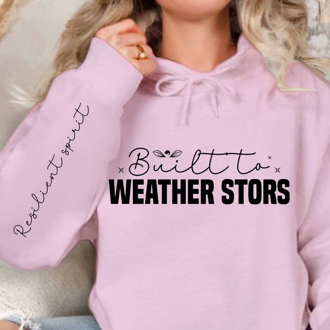 Bluza z kapturem Built to weather stors