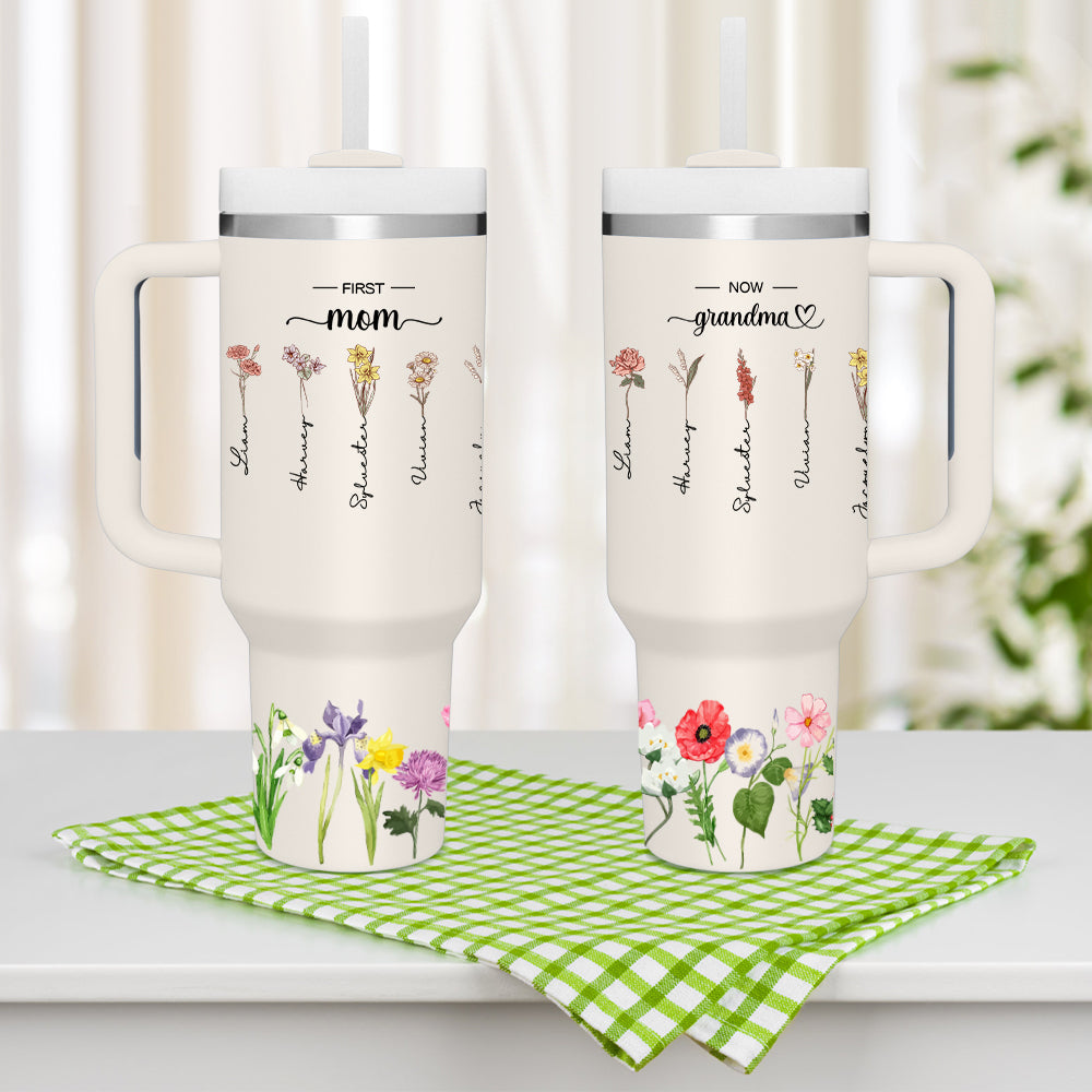 Kubek termiczny na Dzień Babci - prezent dla babci z imieniem 40oz