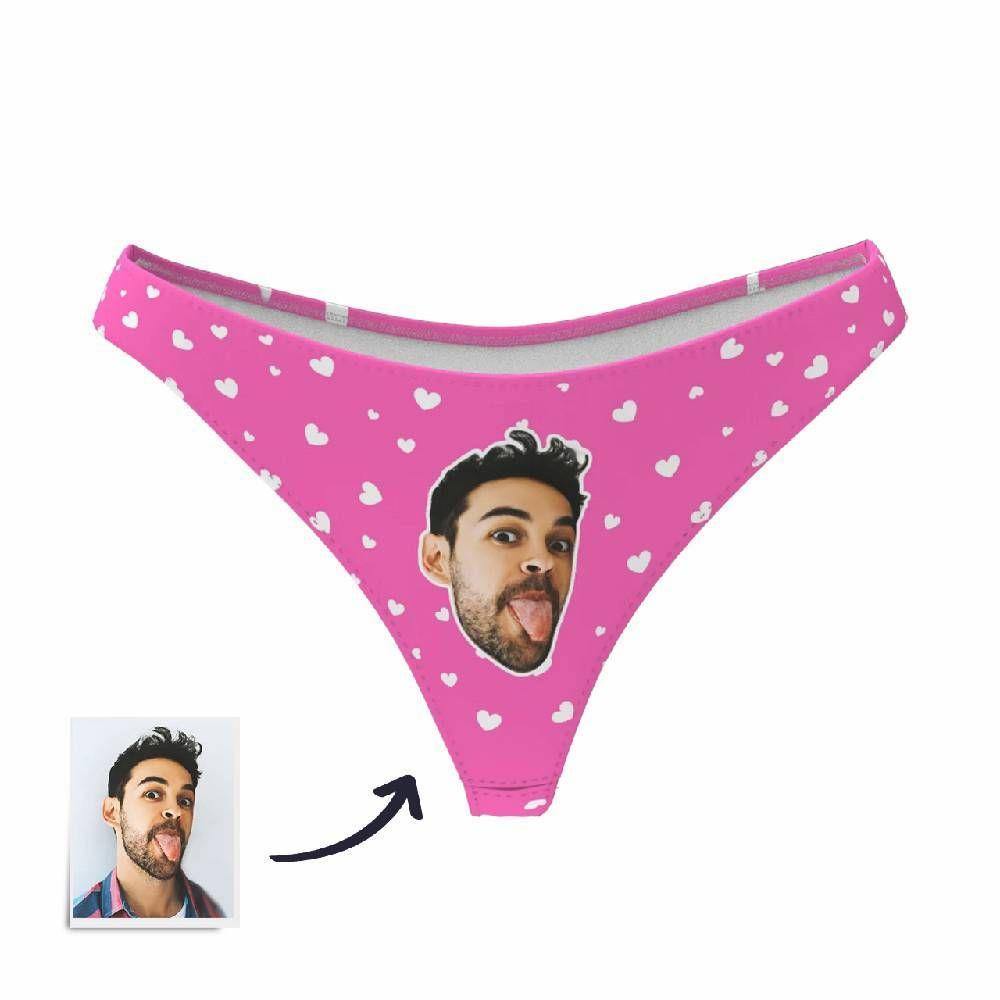 Personalizowane majtki z zdjęciem dla ukochanej na rocznicę lub walentynki