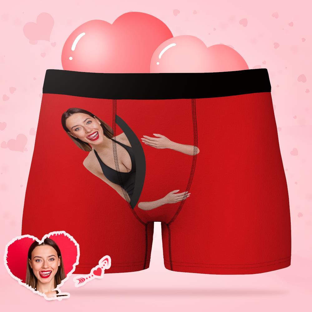 Personalizowane bokserki męskie z własnym zdjęciem na prezent dla niego
