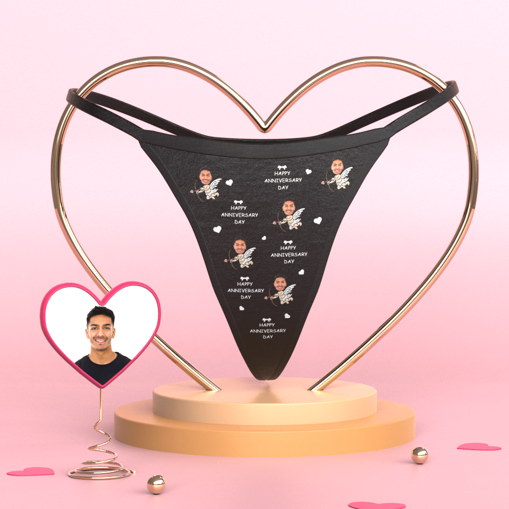 Personalizowane stringi na Walentynki, idealny prezent dla niej