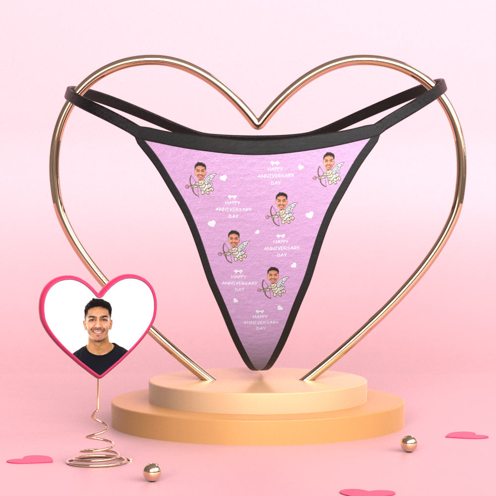 Personalizowane stringi na Walentynki, idealny prezent dla niej