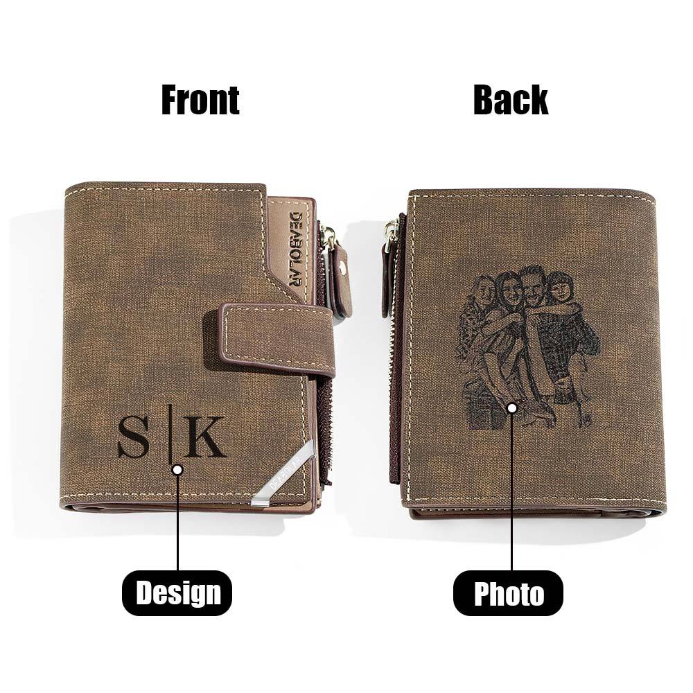 Portfel dla dziadka na Dzień Dziadka - prezent dla dziadka z personalizacją