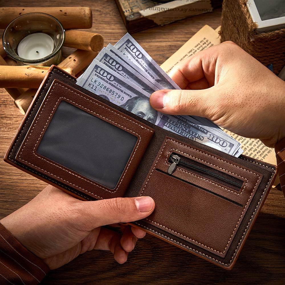 Portfel na Dzień Dziadka - prezent dla dziadka z personalizowanym zdjęciem