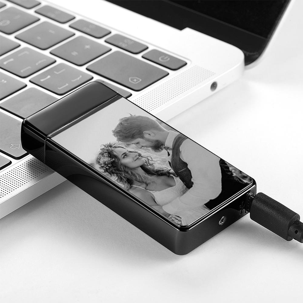 Personalizowana zapalniczka ze zdjęciem na Walentynki dla zakochanych