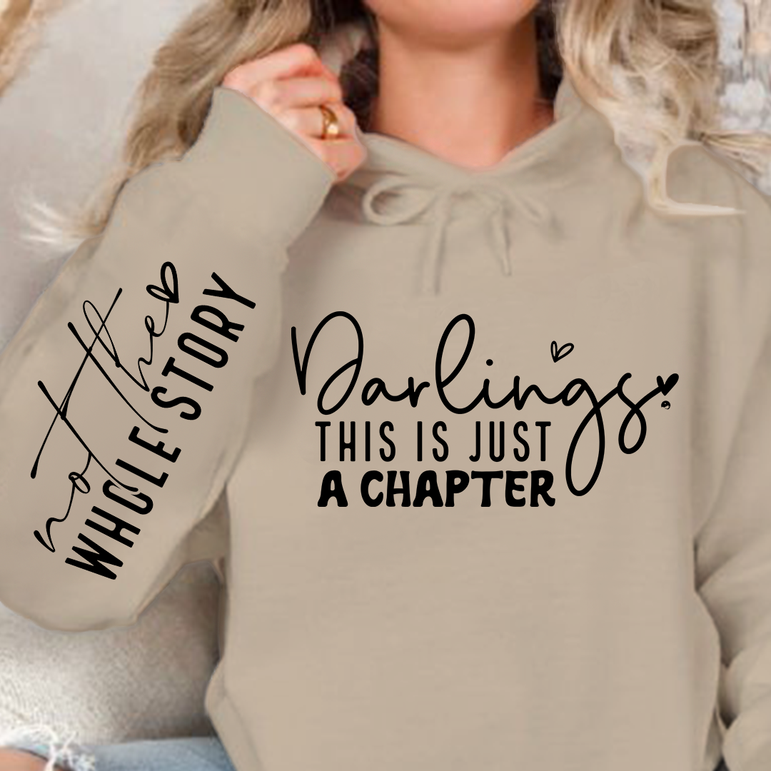 Bluza z kapturem Darlings This Is Just A Chapter