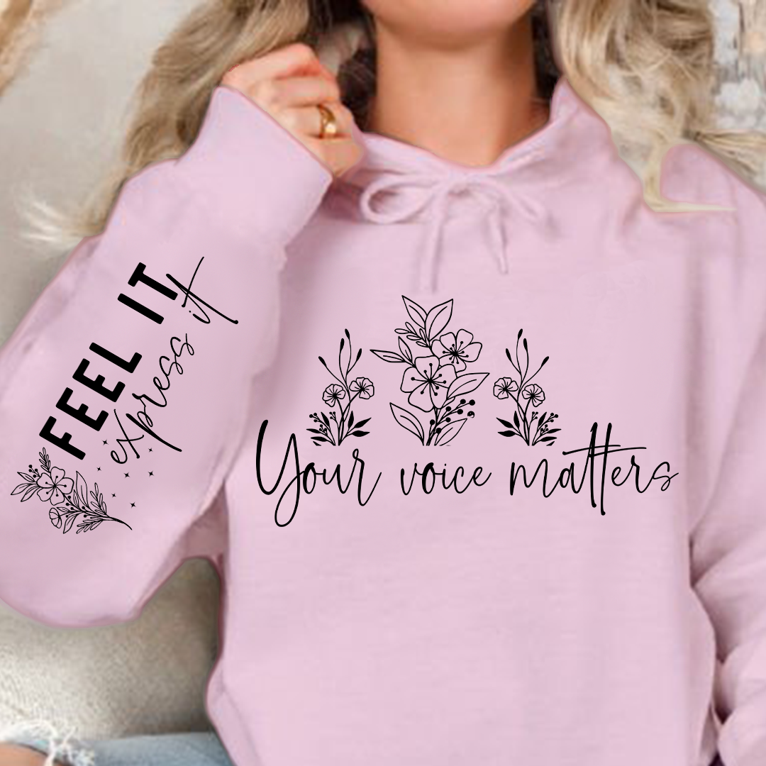 Bluza z kapturem Feel It Express It
