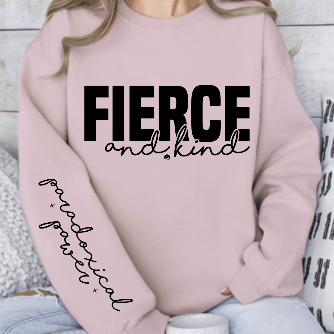 Bluza Unisex Fierce and kind