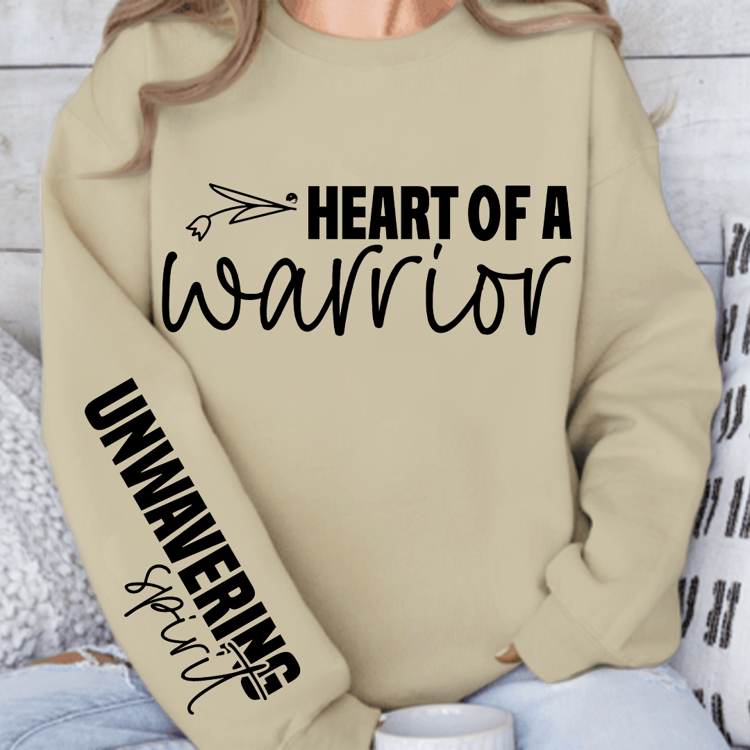 Bluza Unisex Heart of a warrior