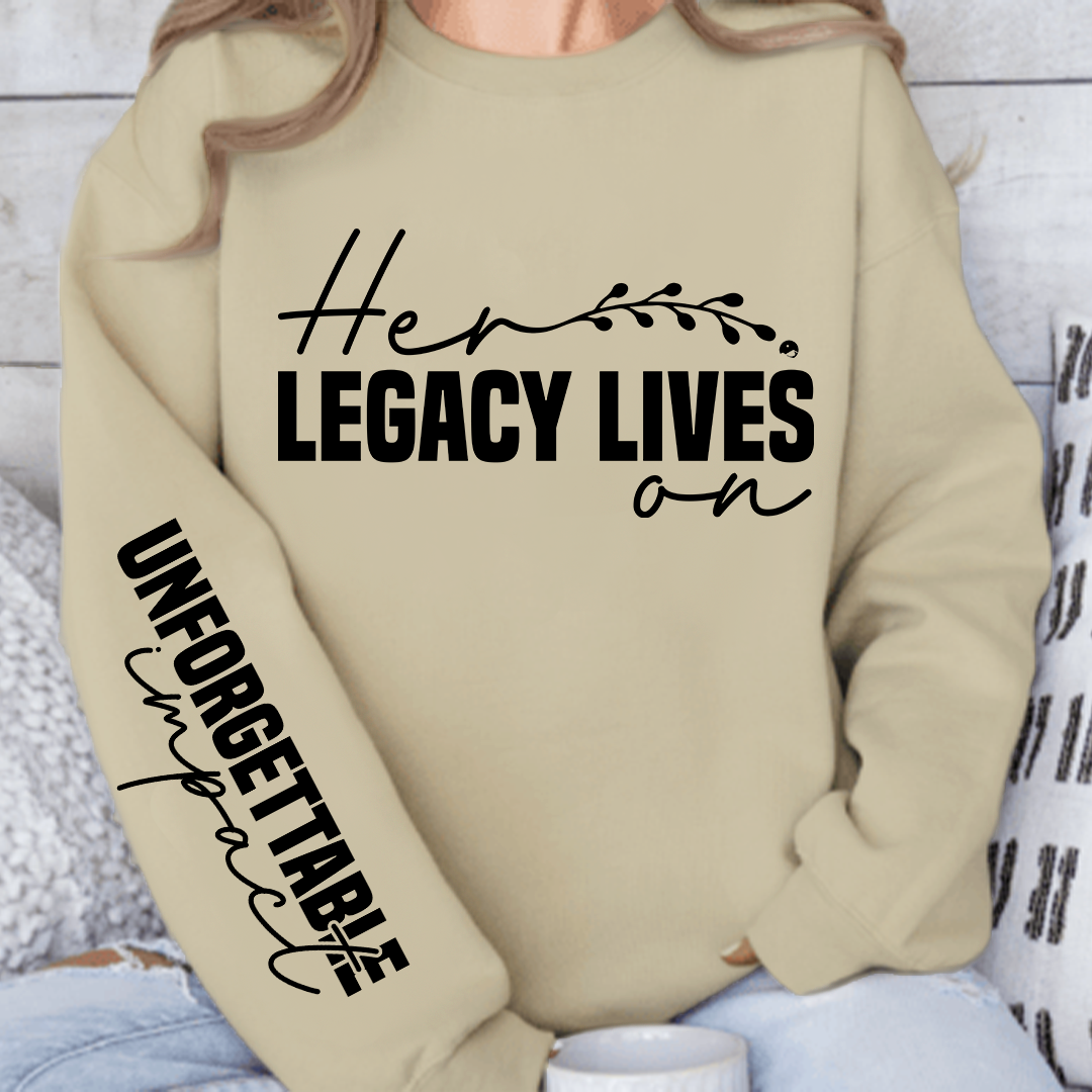 Bluza Unisex Her legacy lives on