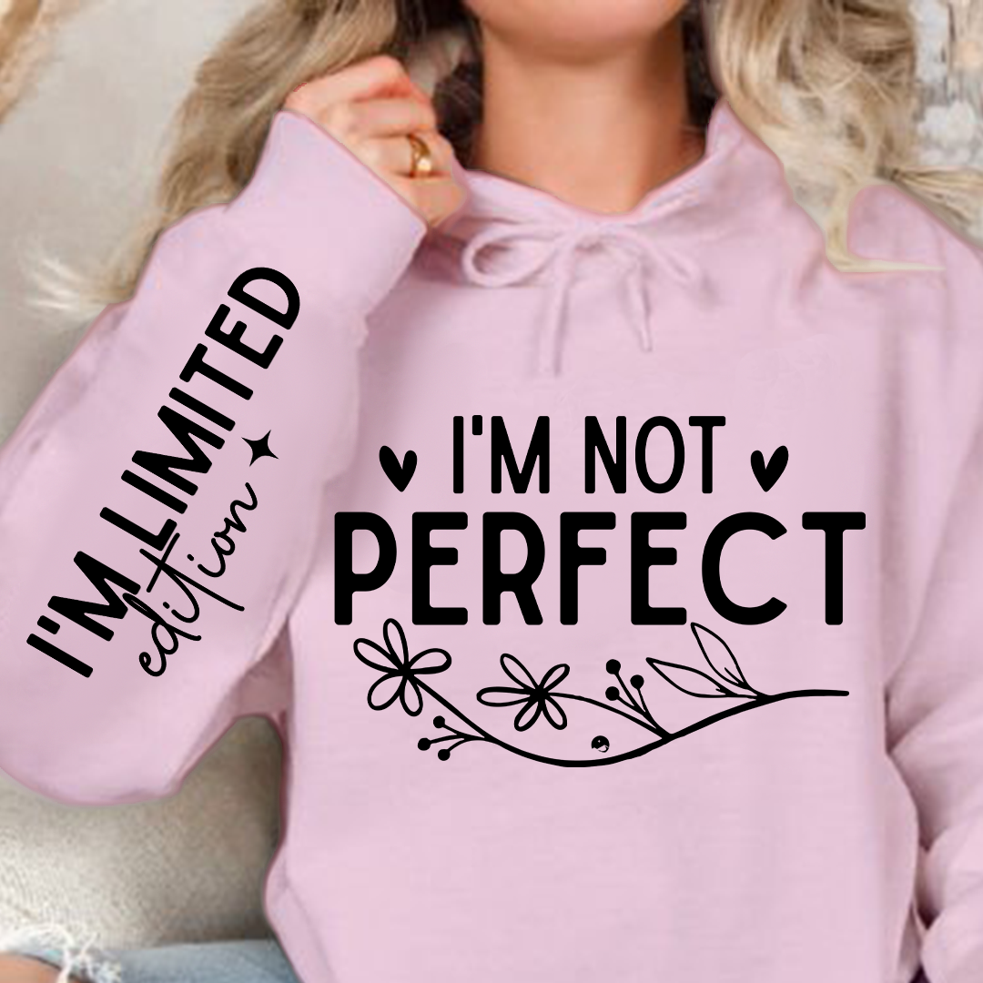 Bluza z kapturem I'm Not Perfect