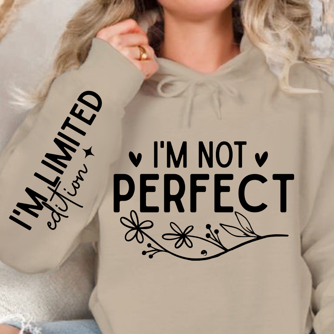 Bluza z kapturem I'm Not Perfect