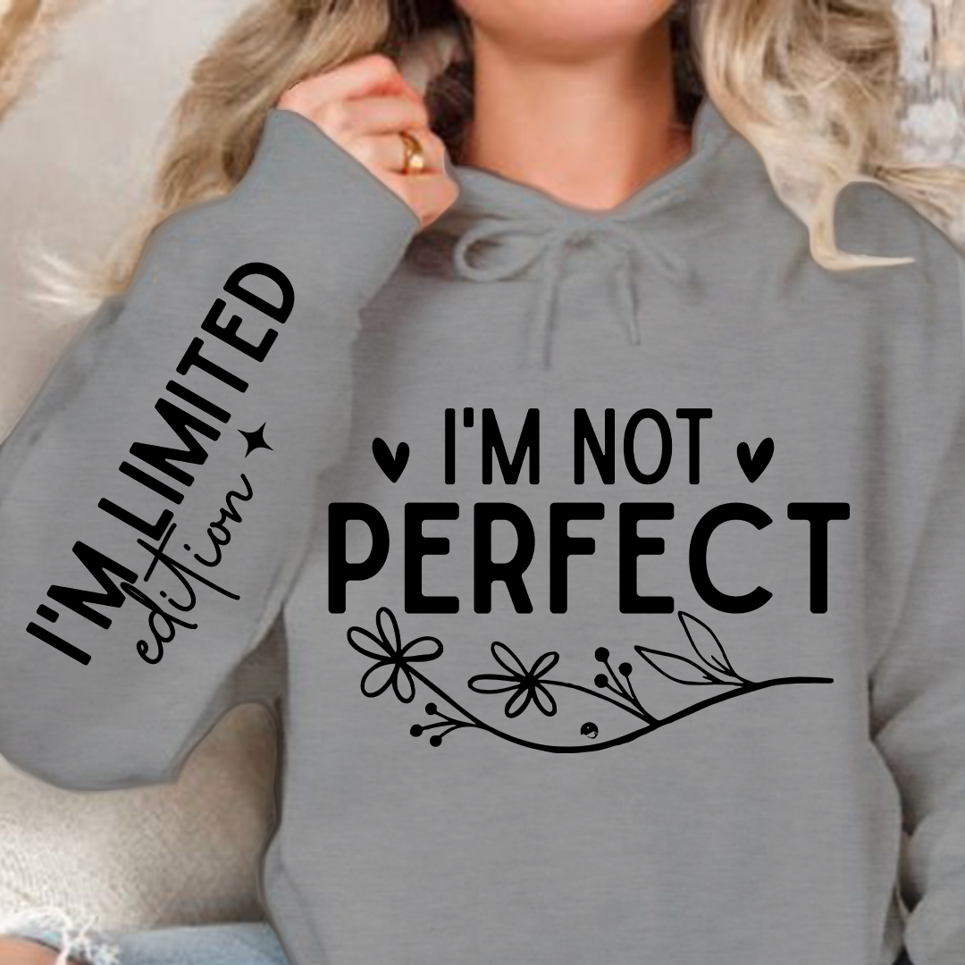 Bluza z kapturem I'm Not Perfect