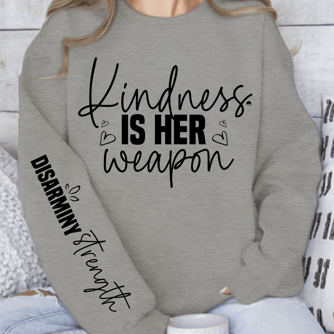 Bluza Unisex Kindness is her weapon