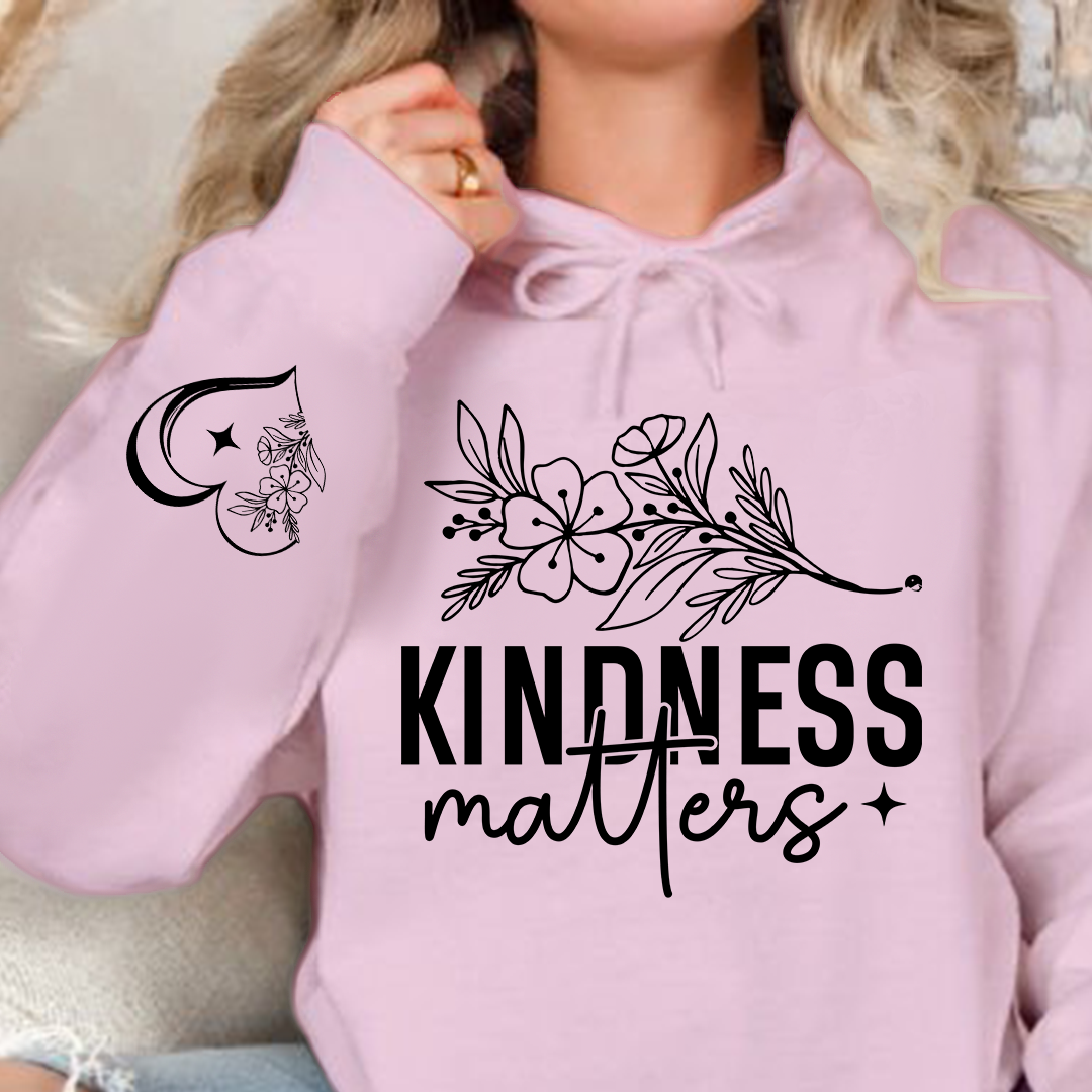 Bluza z kapturem Kindness Matters