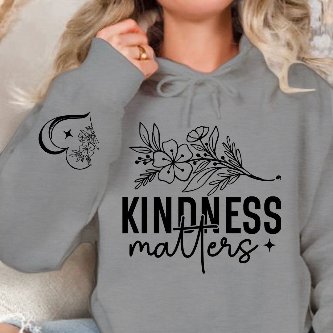 Bluza z kapturem Kindness Matters