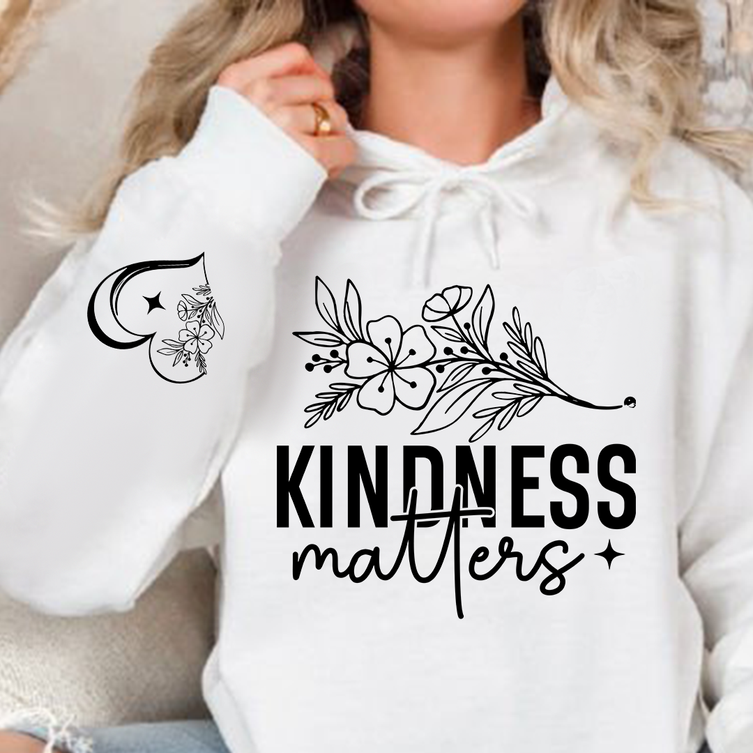 Bluza z kapturem Kindness Matters