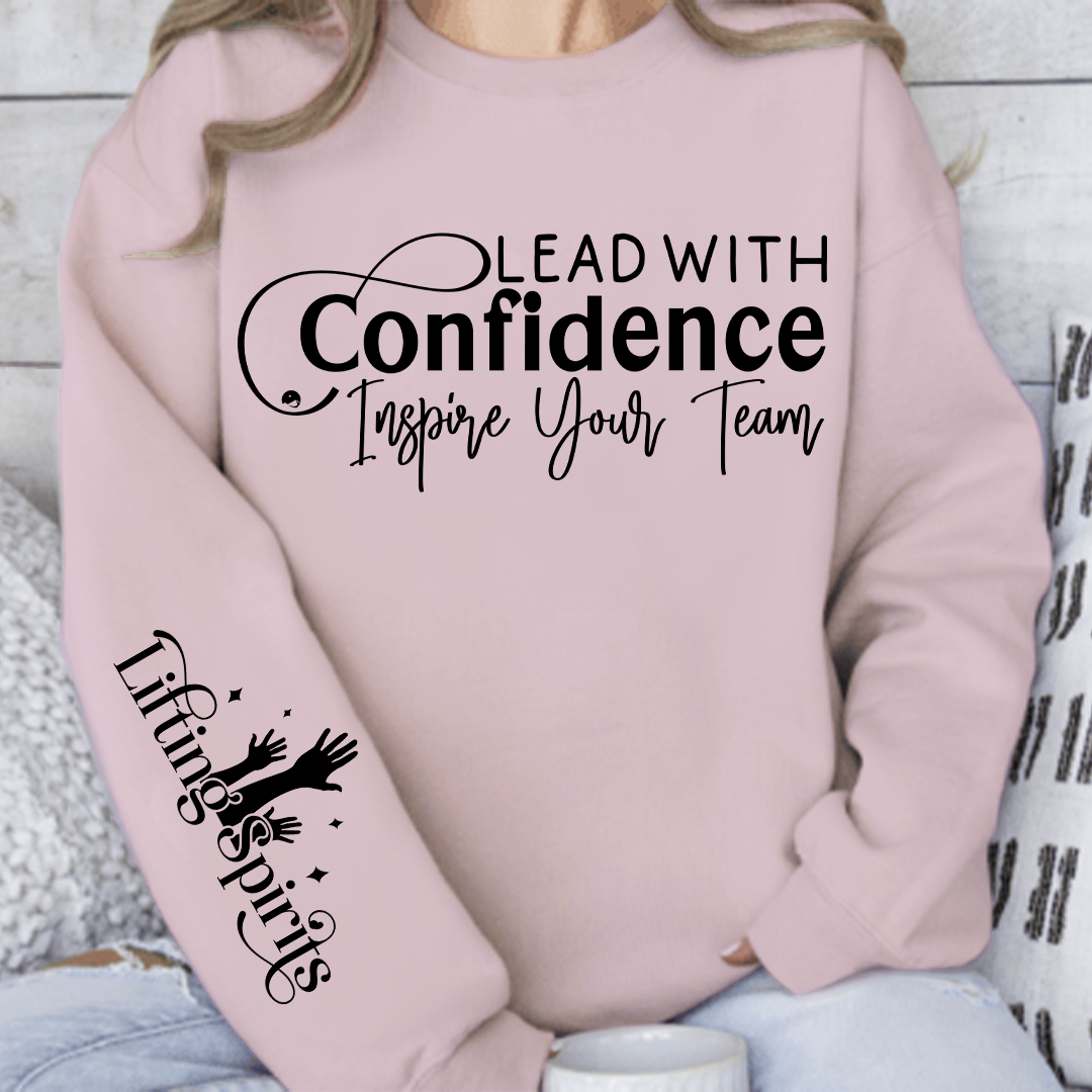 Bluza Unisex Lead with Confidence Inspire Your Team