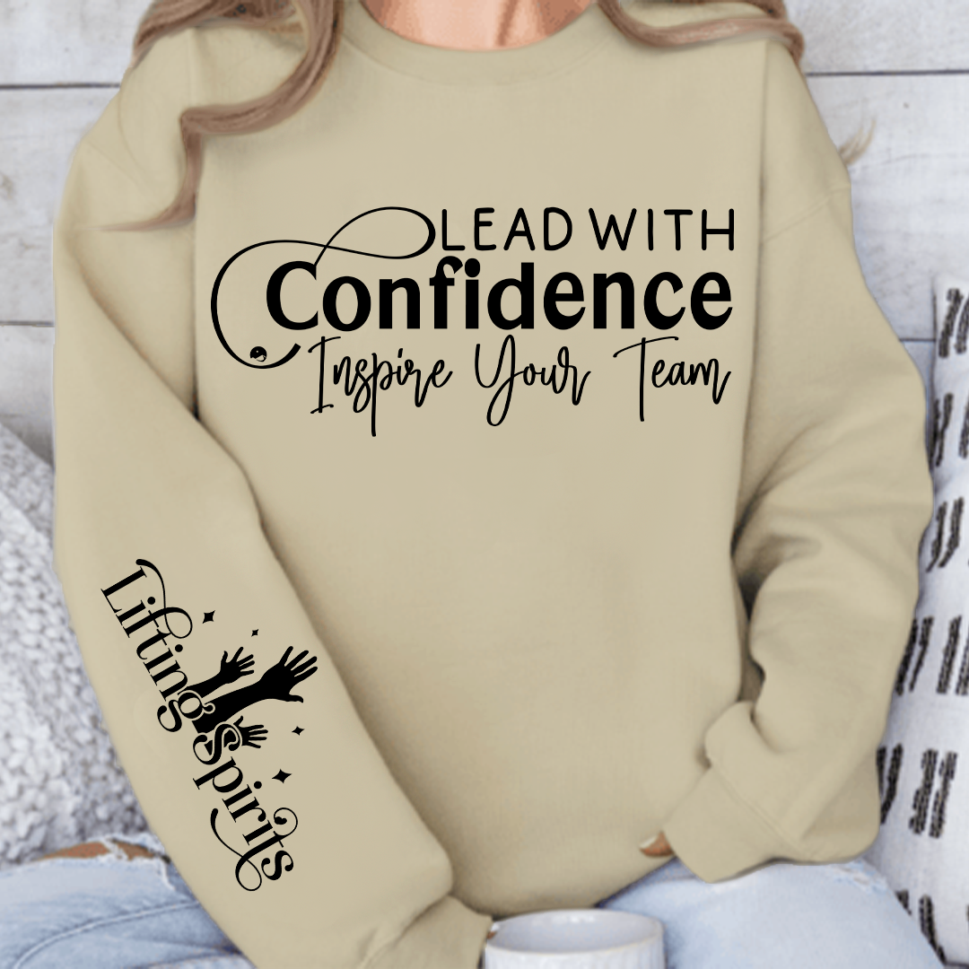 Bluza Unisex Lead with Confidence Inspire Your Team