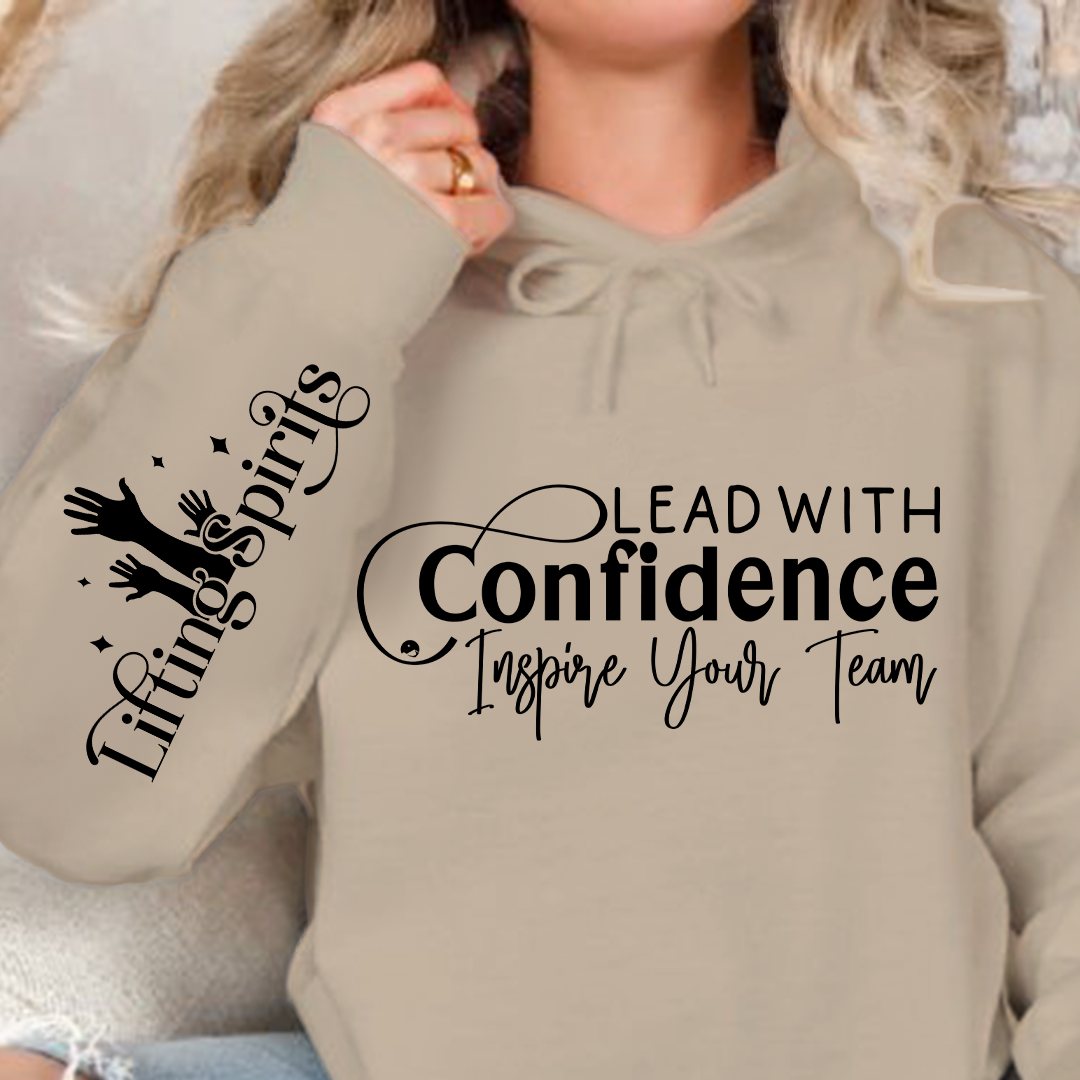 Bluza z kapturem Lead with Confidence Inspire Your Team