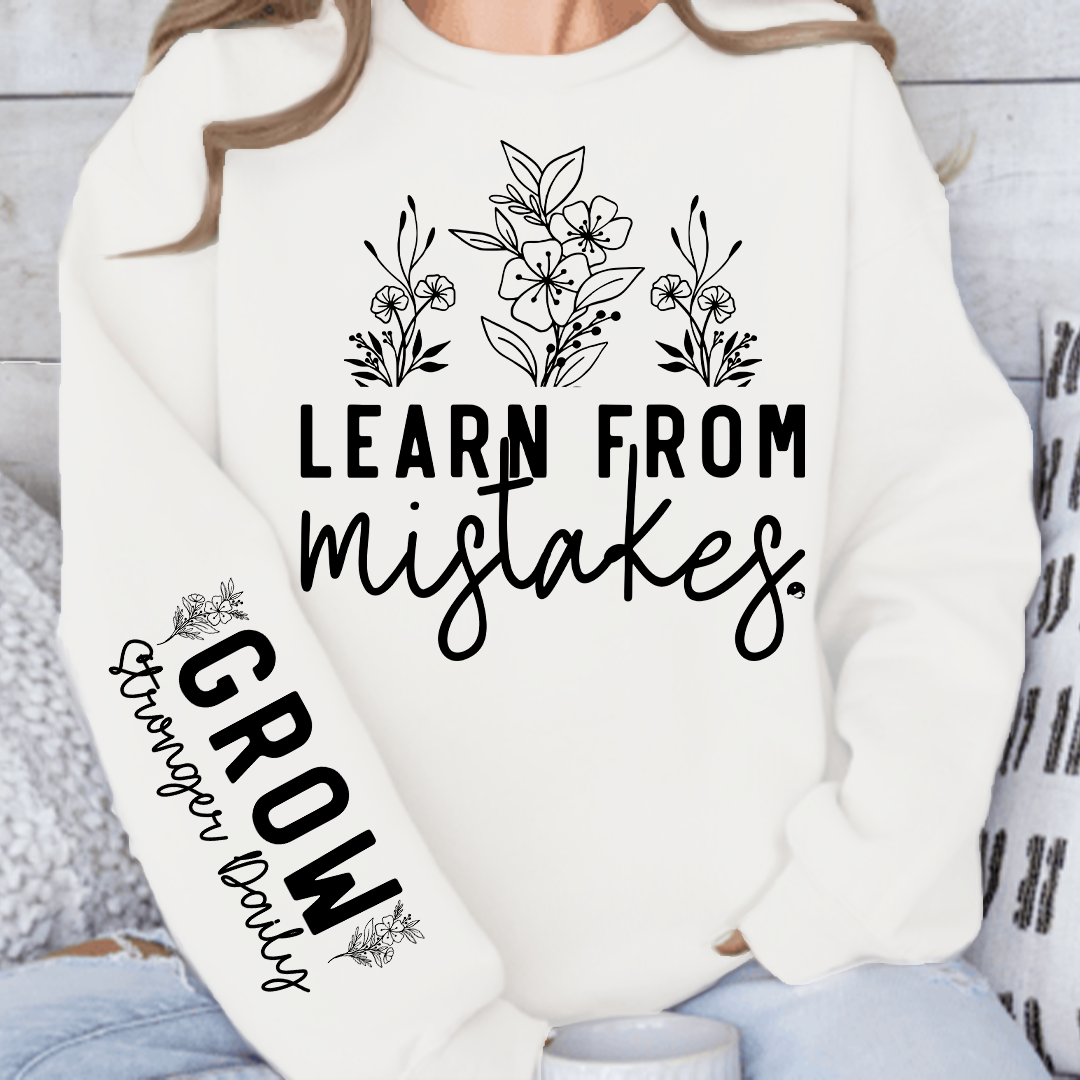 Bluza Damska Learn From Mistakes