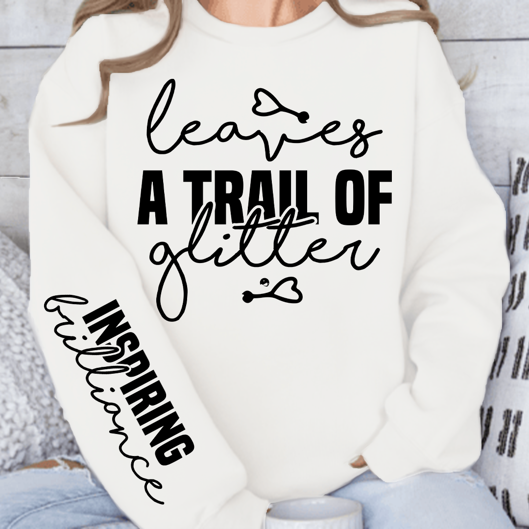 Bluzy Męskie Leaves a trail of glitter
