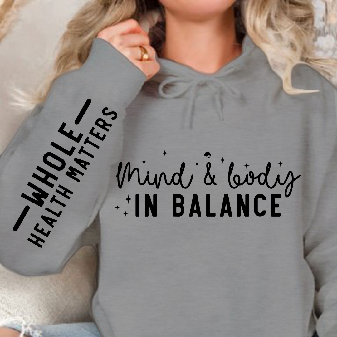 Bluza z kapturem Mind & Body In Balance
