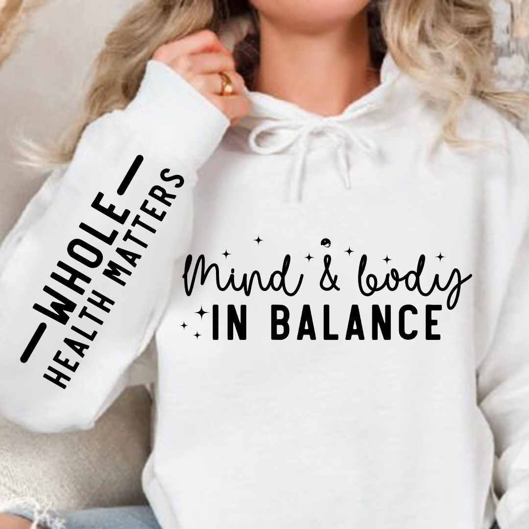 Bluza z kapturem Mind & Body In Balance