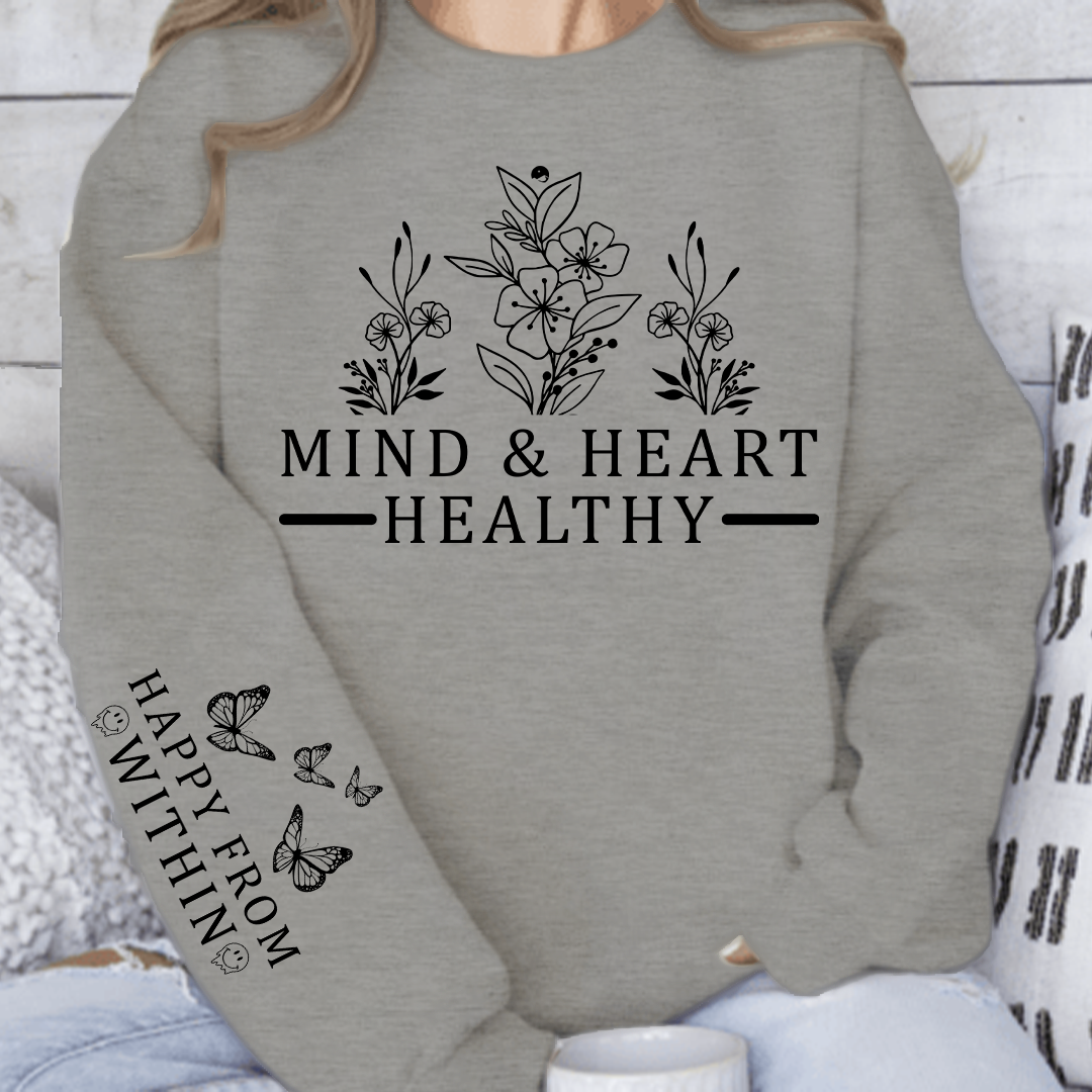 Bluza Unisex Mind & Heart Healthy