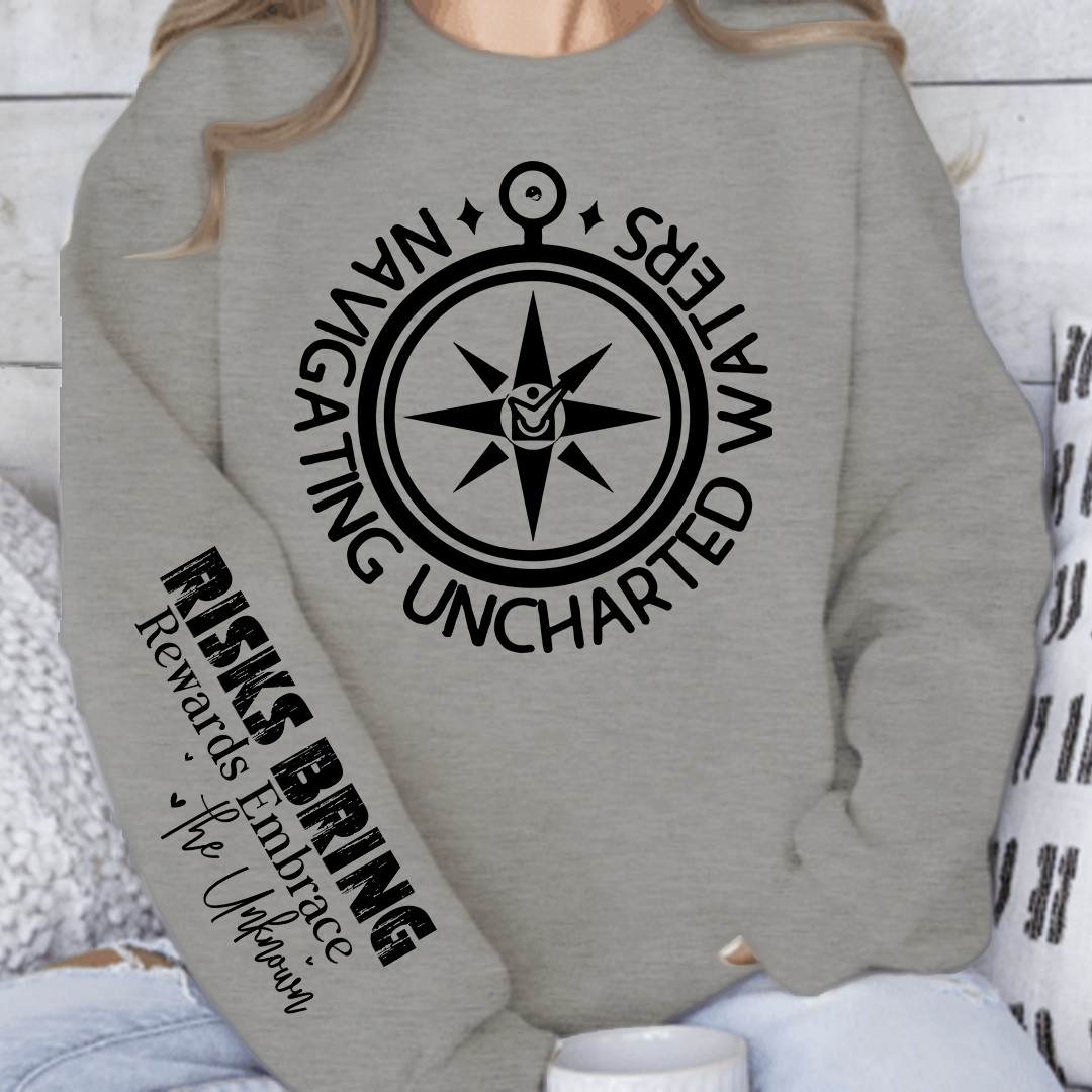 Bluza Unisex Navigating Uncharted Waters