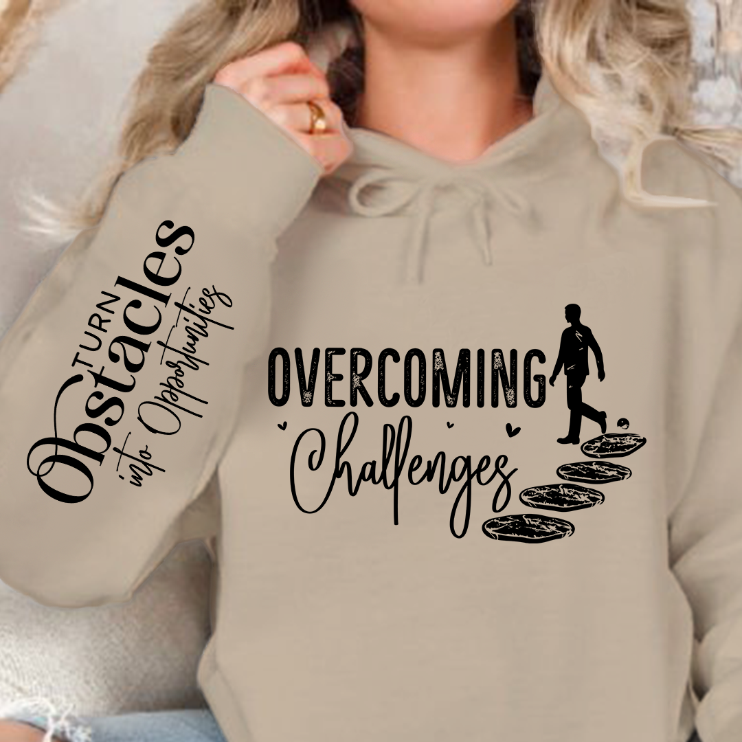 Bluza z kapturem Overcoming Challenges
