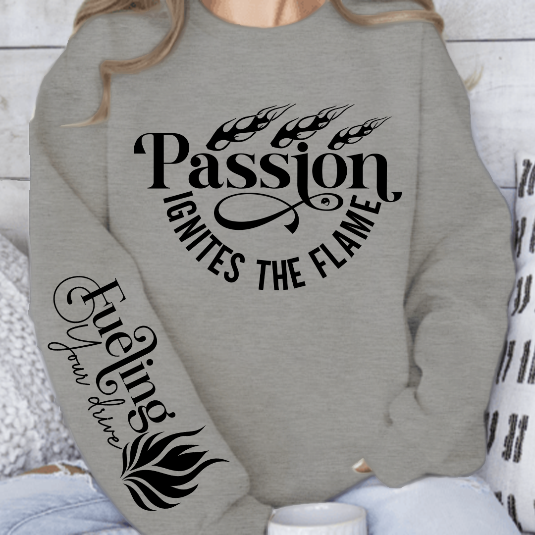 Bluza Unisex Passion Ignites the Flame